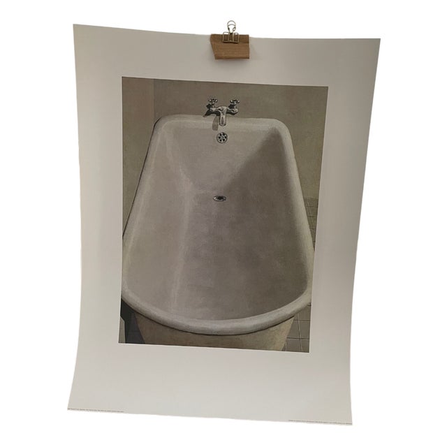 Domenico Gnoli, Bagnarola, 1990s, Print For Sale