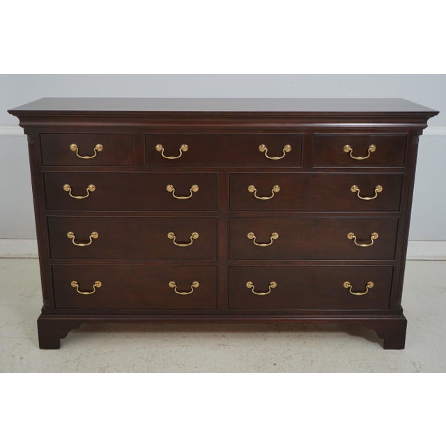 Age: C.2012 Details: Finish No.18 Dovetailed Drawer Construction High Quality Construction Large Impressive Chest Quarter...
