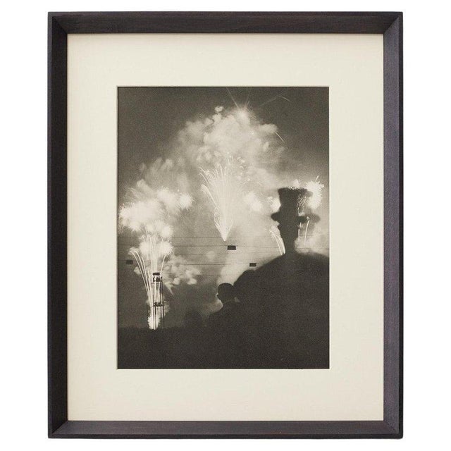 Brassaï, Fireworks Over Paris from Verve Vol. I No. 1, 1937, Photogravure, Framed For Sale - Image 11 of 11