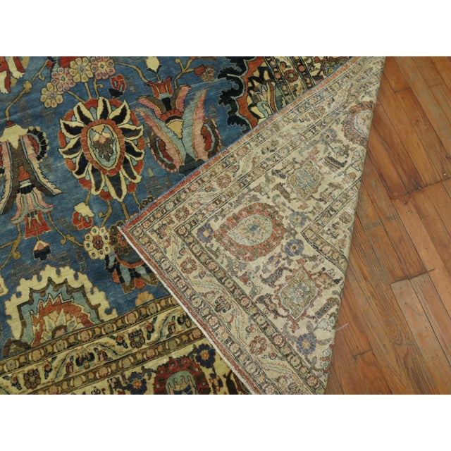 Zabihi Collection Antique Persian Tabriz Carpet For Sale - Image 14 of 18