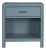Capri End Table in Regatta Blue For Sale