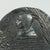 Early 20th Century Bas-Relief Wall Medallion in Copper-Plated Lead For Sale - Image 4 of 8
