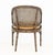 Tortoiseshell Finish Faux Bamboo Caned Tub Chair For Sale - Image 11 of 11