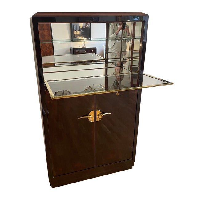 Vintage Art Deco Bar Cabinet, 1930 For Sale - Image 3 of 15