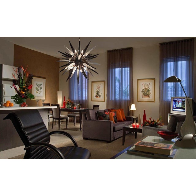 Murano Sputnik Chandelier, 1990s For Sale - Image 9 of 16