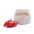Ceramic Ceramic Holiday Canister (Set of 2) For Sale - Image 7 of 7