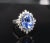 Late 20th Century Fine 3.98ct Gia Ceylon No Heat Sapphire & 0.50ct Diamond Platinum Ring Size 6 For Sale In New York - Image 6 of 18