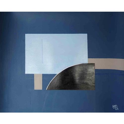 Anna Maria Caboni, My House, Acrylic Painting, 2010s For Sale - Image 4 of 4