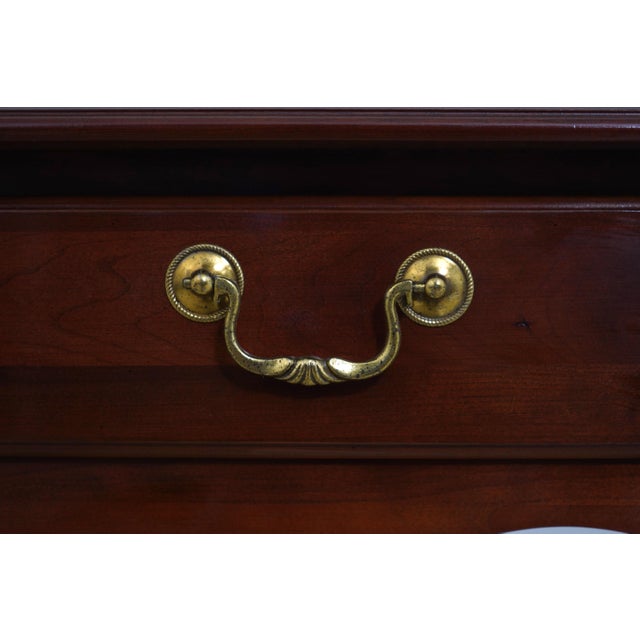 Ethan Allen Georgian Court Cherry Sofa Table For Sale - Image 13 of 18