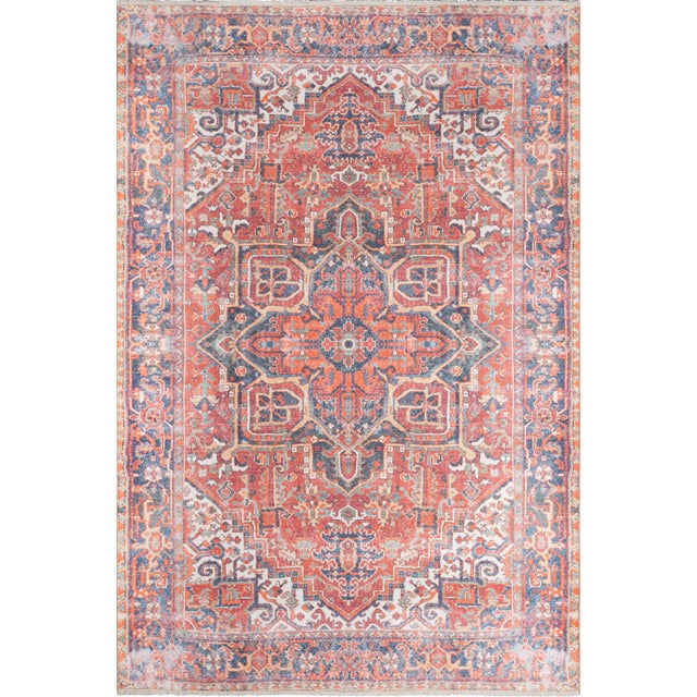 Momeni Chandler Zara Red 5'6" X 8'6" Area Rug For Sale