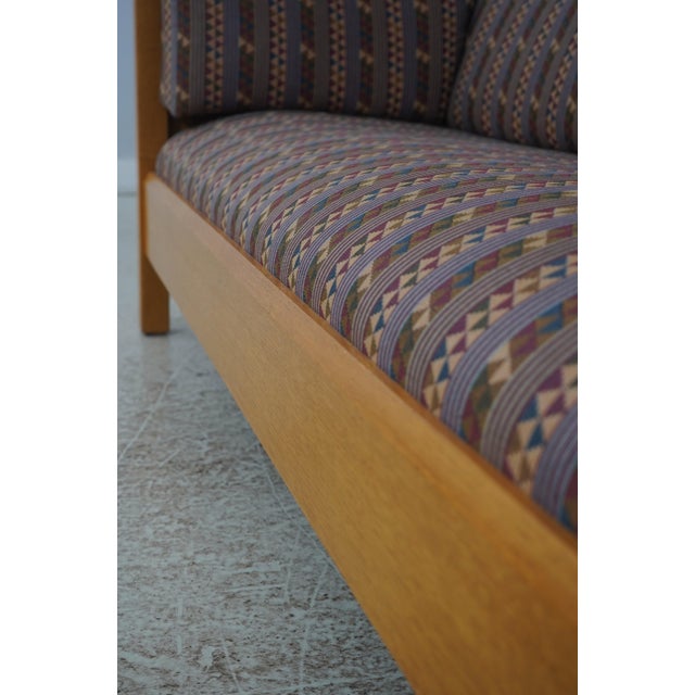 Stickley Mission Oak Prairie Settee Sofa For Sale - Image 14 of 18