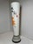Chinese Mid 20th Century Chinese Hand Painted Porcelain Trumpet Vase With Floral Decoration and Calligraphy For Sale - Image 3 of 9