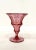 1920s Antique Cut Art Glass Moser Crimson Vase For Sale - Image 5 of 5