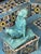 Spanish Revival Monumental 1920s Malibu Tile Fountain With Rare Gladding, McBean Figural Spitter For Sale - Image 3 of 12