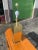 1970s Pierre Cardin Style Brass and Lucite Table Lamp For Sale - Image 12 of 13