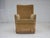 1970s, Danish armchair. Original light green furniture velour, beech wood legs, springs in the seat. Original good...