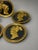 Set 5, 19th Century French Neoclassical Gilt Bronze Warrior Medallion Tiebacks For Sale In Providence - Image 6 of 10