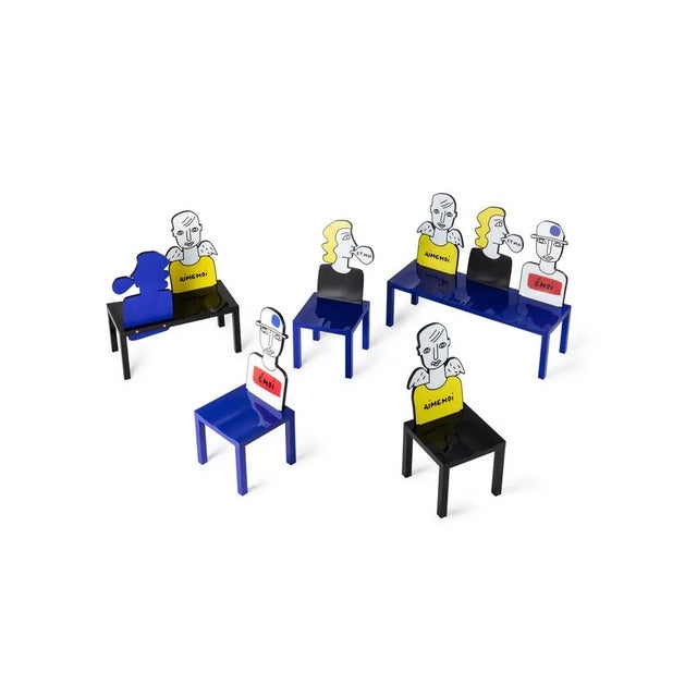 Human Chair N2 by Jean-Charles De Castelbajac For Sale - Image 11 of 13