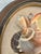 Vintage 1960’s Coastal Sailors Valentine Shell Wall Art – Real Seashell Collage on Linen in Oval Wood Frame For Sale In New Orleans - Image 6 of 8