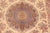 Nazmiyal Collection Ivory Vintage Persian Silk Floral Gonbad Qum Rug For Sale - Image 4 of 8