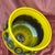 Yellow Vintage Yellow Ceramic Pendant Light, 1970s For Sale - Image 8 of 17