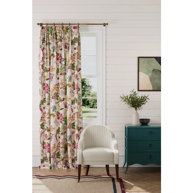 This stunning tree of life fabric is adorned with decorative patterned leaves and flowers. A large-scale design printed on...