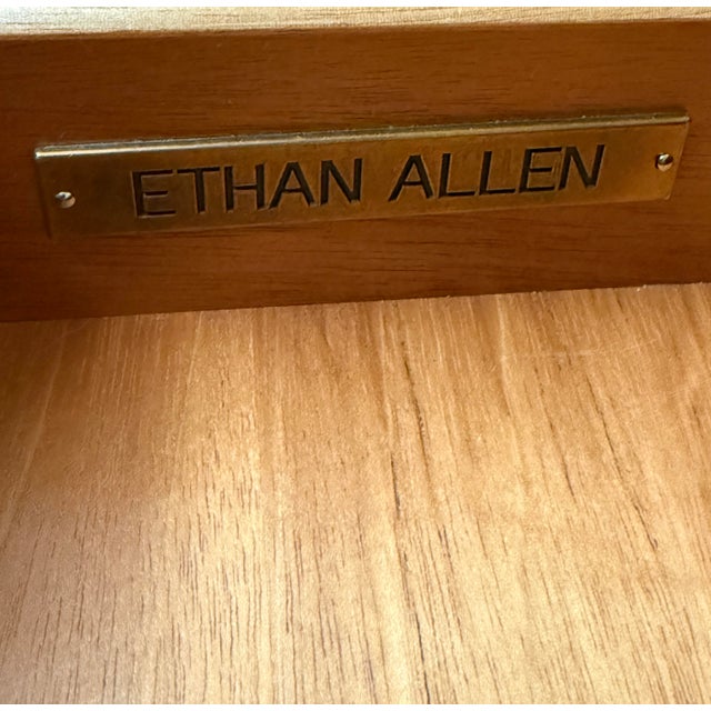 Ethan Allen Bromley Nightstands, Pair For Sale In San Francisco - Image 6 of 12