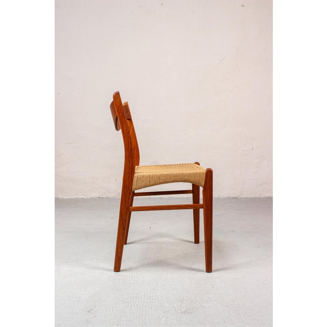 Arne Wahl Iversen Mid-Century Danish Teak Chairs by Arne Wahl Iversen, 1960s, Set of 4 For Sale - Image 4 of 18