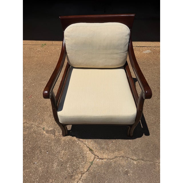 1980s 1980s Palecek Lounge Chair For Sale - Image 5 of 16