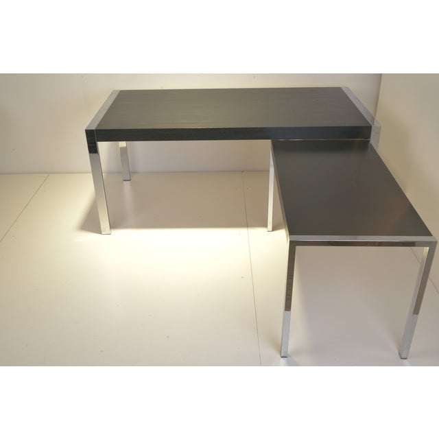 Vintage Italian Desks from La Metal Arredo Paderno, 1970s, Set of 2 For Sale - Image 11 of 11