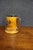 Antique-Style Yellow Ceramic Tankard With Illustrated Drinking Verse and Silver-Tone Handle For Sale - Image 13 of 13