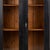 Black Pair of 20th Century Black Painted Pine Bookcase Display Cabinets For Sale - Image 8 of 11