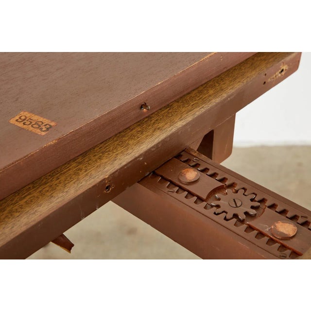 Harvey Probber Midcentury Extension Dining Table For Sale - Image 10 of 13