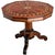 Wood Italian 19th Century Marquetry Inlay Pedestal Table For Sale - Image 7 of 15