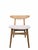 Brown Mid 20th Century MCM Beachwood Hans Wegner Style Chair For Sale - Image 8 of 8