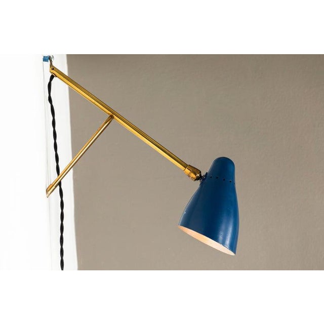 1950s Giuseppe Ostuni Wall or Ceiling Lamp for O-Luce For Sale - Image 9 of 13