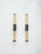Wall Sconces in Metal and Murano Glass, 1980, Set of 2, in Very Good conditions. Designed 1980 to 1989 Up to 250V...