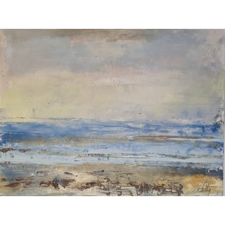 Christian Feltin, Nature Primitive, Acrylic on Paper, framed For Sale