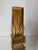 Amber Liekki Glass Vase with 24-Carat Gilded Collar by Eino Wänni for Kumela, Finland, 1970s For Sale - Image 4 of 16