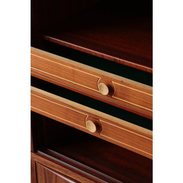 Scandinavian Rosewood Highboard Design by E.W. Bach, 1960s For Sale - Image 10 of 18