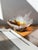 Amber Revontuli Bowl in Ice Glass by Tauno Wirkkala for Humppila, Finland, 1970s For Sale - Image 12 of 18