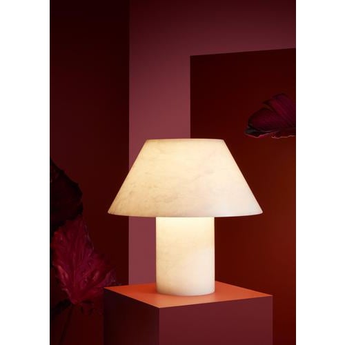 Petra M GR Outdoor Table Lamp in Alabaster by Jordi Veciana, 2020 For Sale - Image 4 of 6
