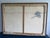 Brown Large MidCentury Original Oil Painting of Spring Run - Dam and River For Sale - Image 8 of 12