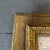 1940’s Original Abstract Life Study Ink Drawing Chunky Carved Wood Frame For Sale - Image 4 of 5