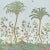 Schumacher Schumacher Spotswood Crewel 2 Panel Set In Sky For Sale - Image 4 of 7