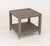 Animal Skin Restoration Hardware "Graydon" Side Table For Sale - Image 7 of 9