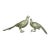 Pair of Life Size English Silvered Pheasant Figurines For Sale