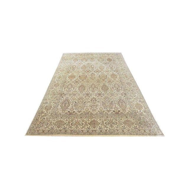 The 9x13 Indo Agra Area Rug is a distinctive gem that embraces the ancient nuances of Indian weaving and is guaranteed to...