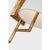 Chapman & Myers for Visual Comfort Signature Ashton Large Single Sculpted Sconce in Gilded Iron with Linen Shade For Sale In Houston - Image 6 of 9