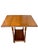Antique English Oak Drop-Leaf Card Table or Bar Cart With Barley-Twist Legs For Sale - Image 11 of 17